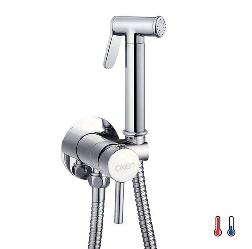 OX GRIFO HIGIENICO 151424 AGUA FRIA Y CALIENTE CROMO