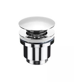 Válvula click-clack  Top universal redonda cromo