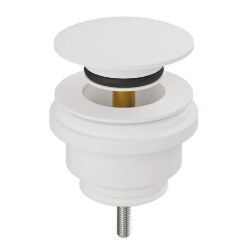 Válvula click-clack  Top universal redonda blanco
