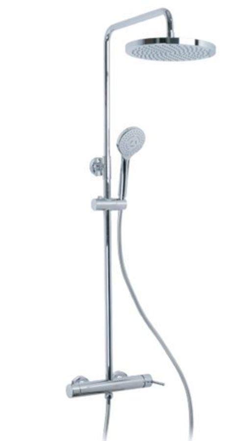 BAÑO GRIFERIAKALDEA Columna de ducha monomando cromo
